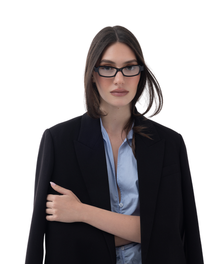 Raya - Black Eyeglasses