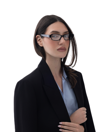 Raya - Black Eyeglasses