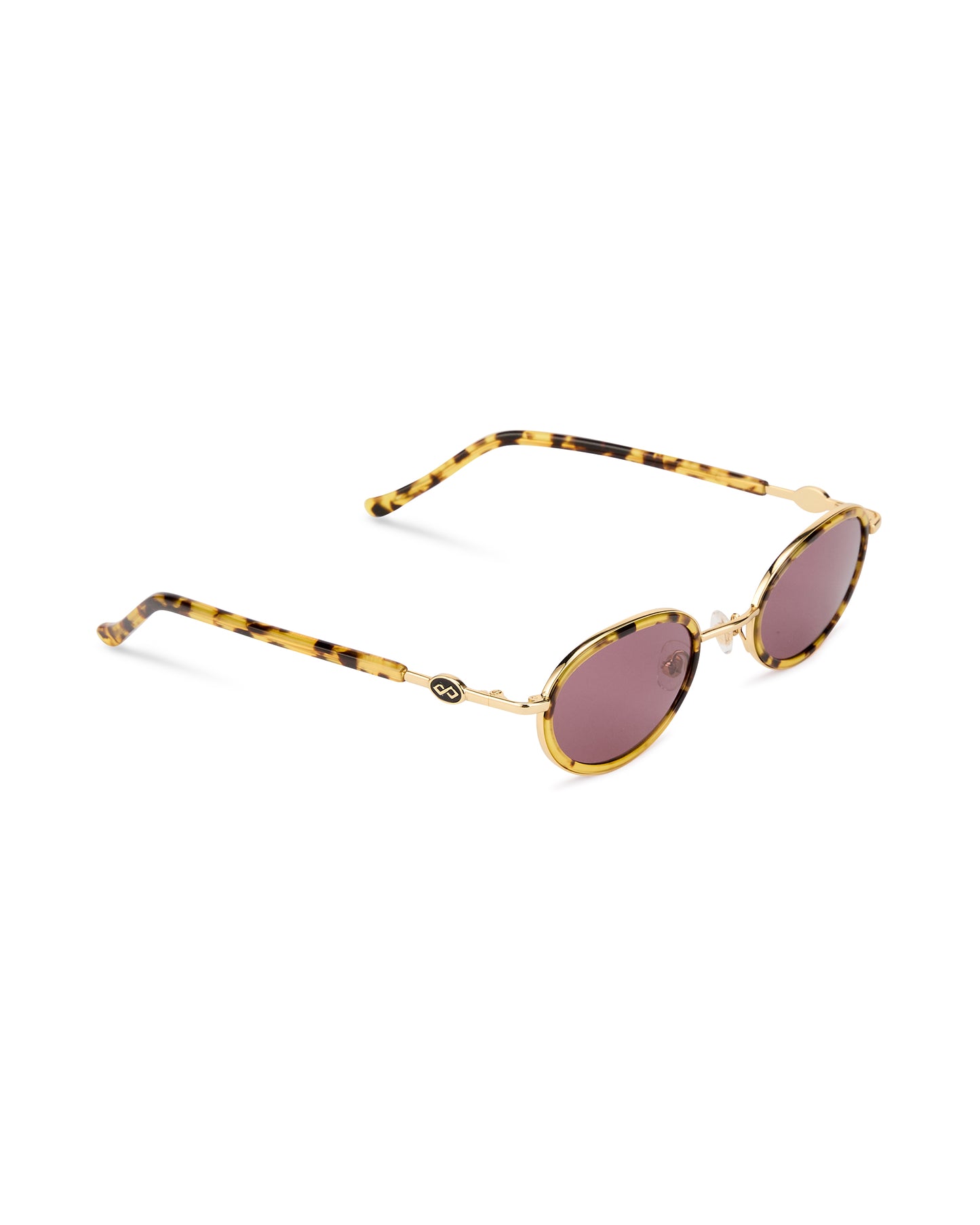 Rea - Yellow Tortoise Sunglasses