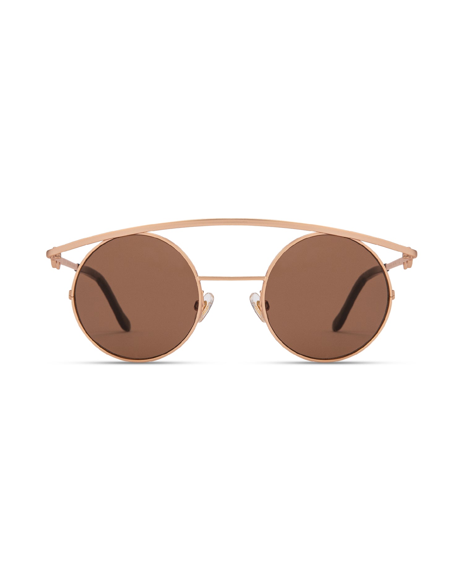 Retro XL - Brown - Sunglasses - KAREN WAZEN