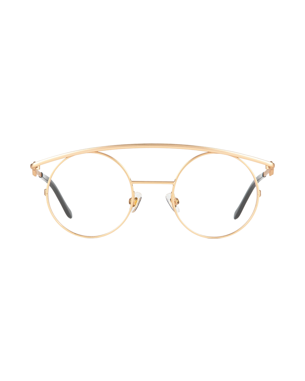Retro XL - Gold Eyeglasses