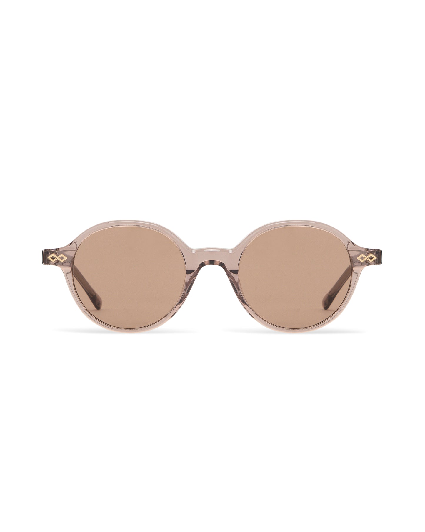 Rey - Clear Brown Sunglasses