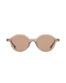 Rey - Clear Brown Sunglasses