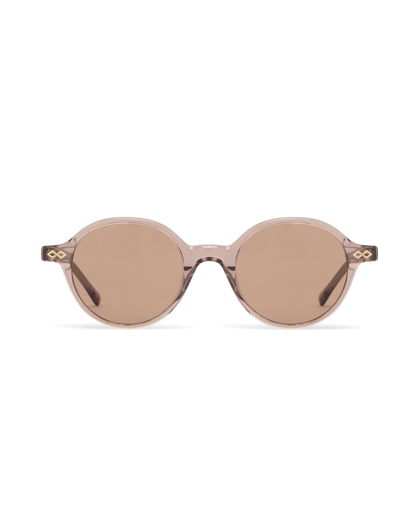 Rey - Clear Brown Sunglasses