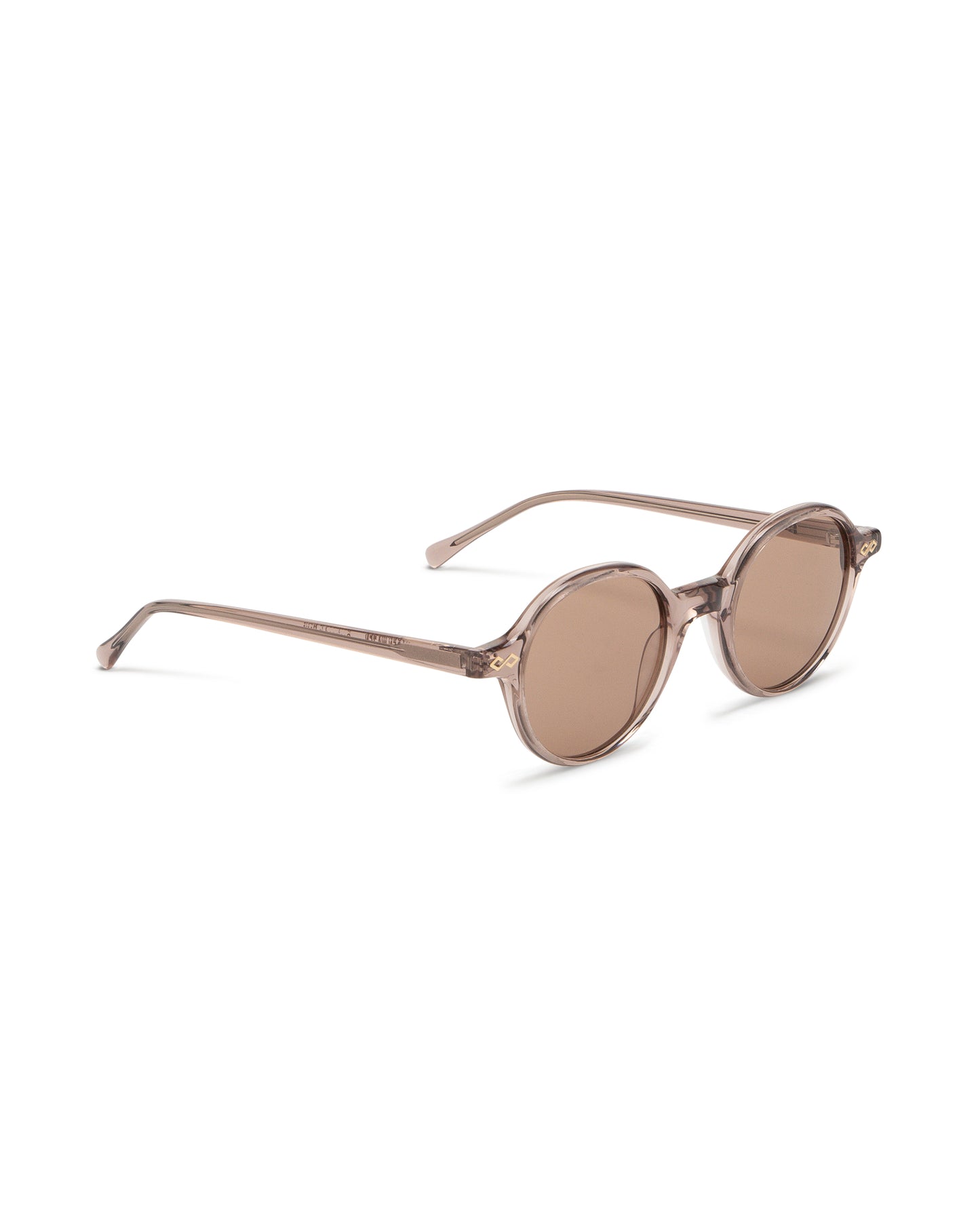 Rey - Clear Brown Sunglasses