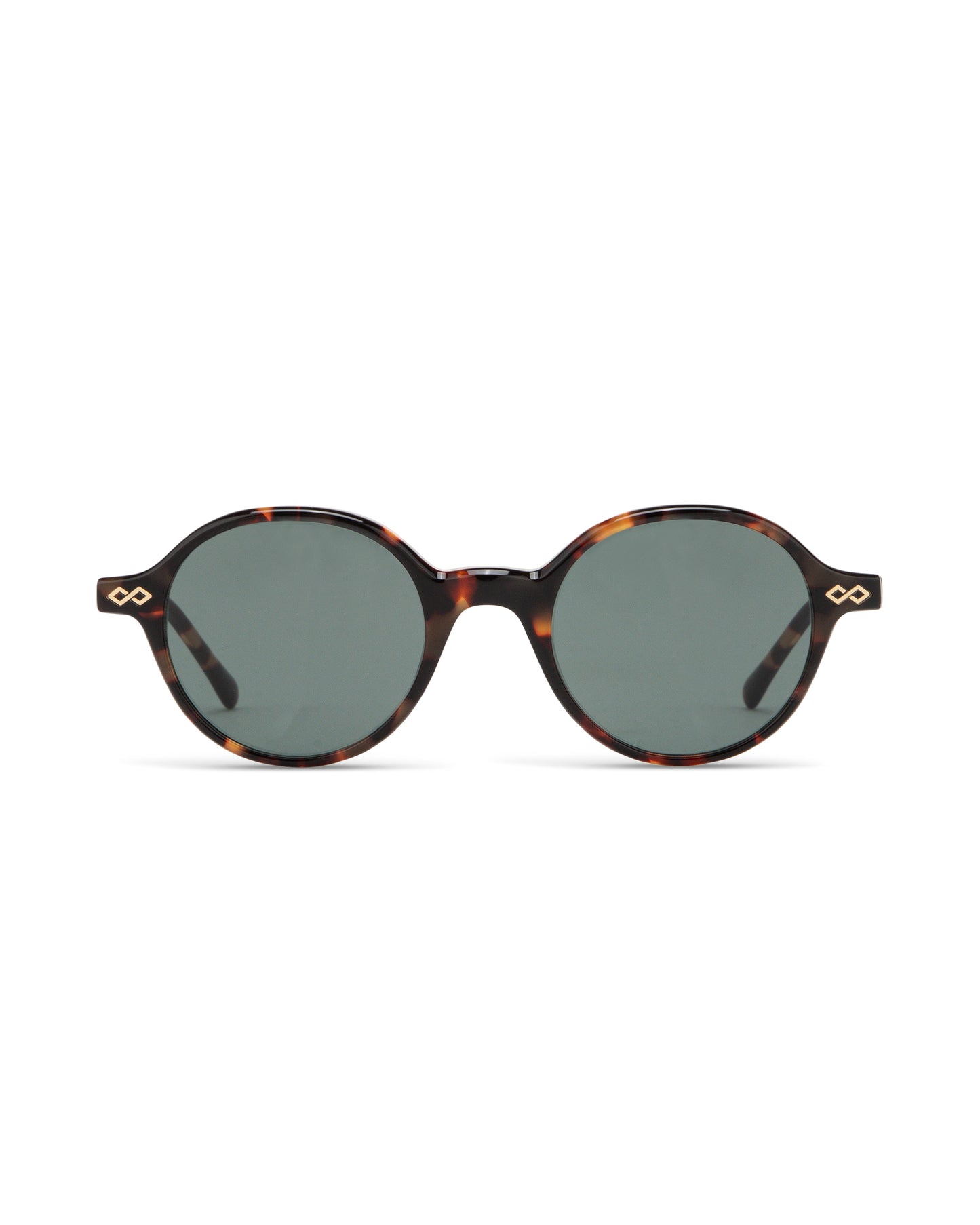Rey - Green on Tortoise Sunglasses