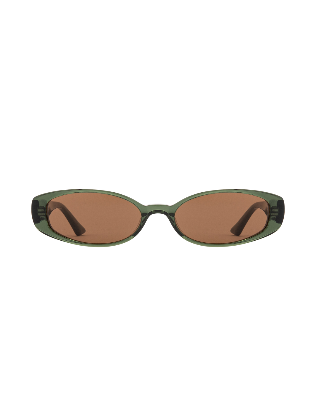 Rio - Brown on Olive Sunglasses
