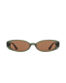 Rio - Brown on Olive Sunglasses