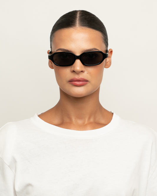 River - Black Sunglasses