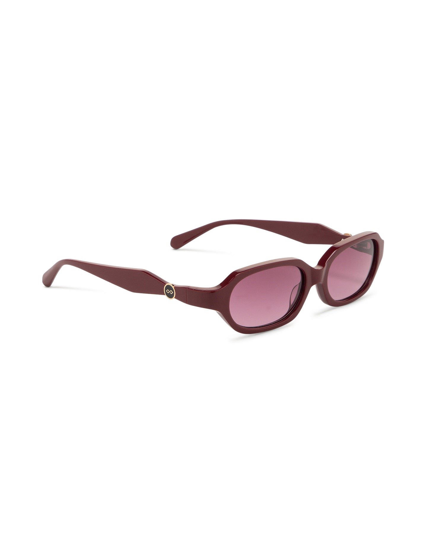 River - Burgundy Sunglasses