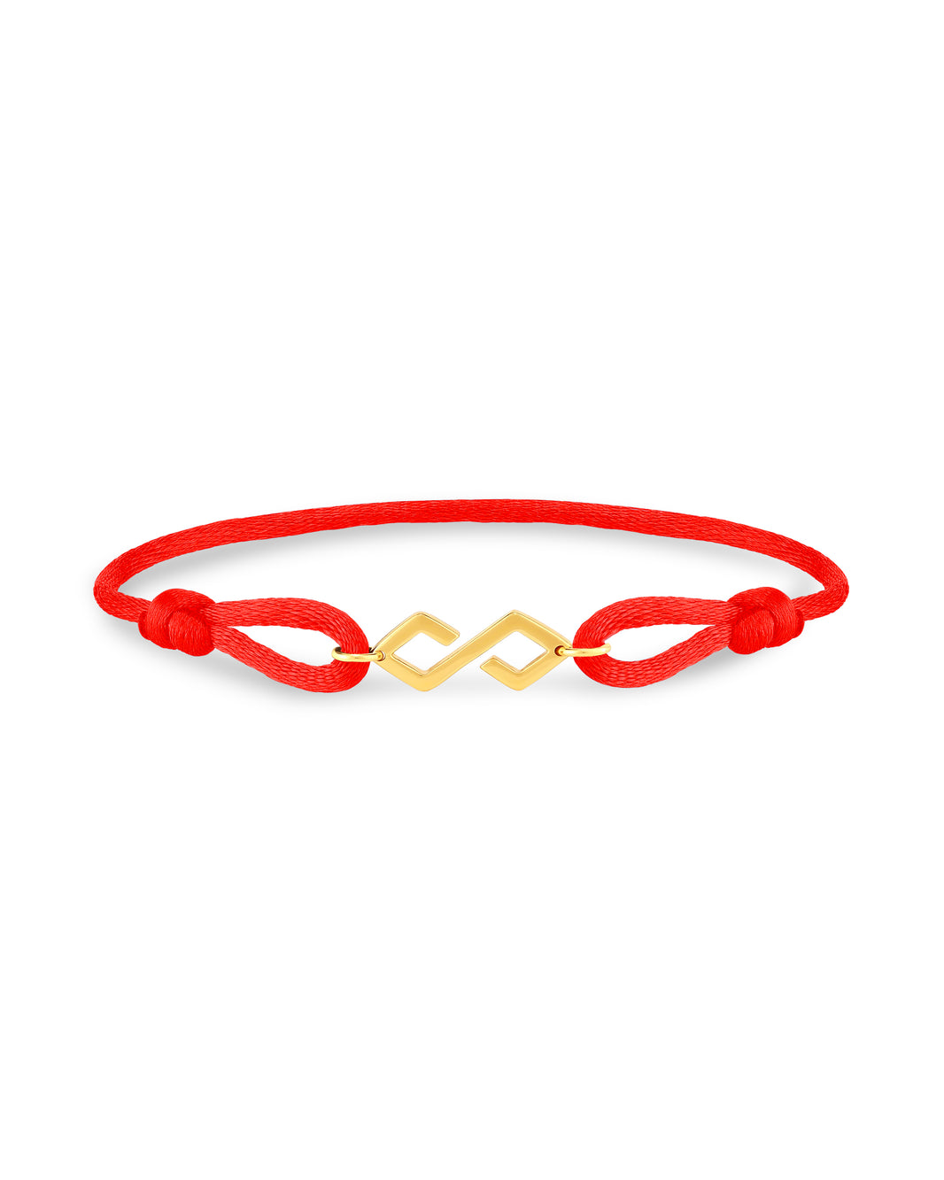 Bond Bracelet Gold - Red - KAREN WAZEN