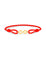 Bond Bracelet Gold - Red - KAREN WAZEN