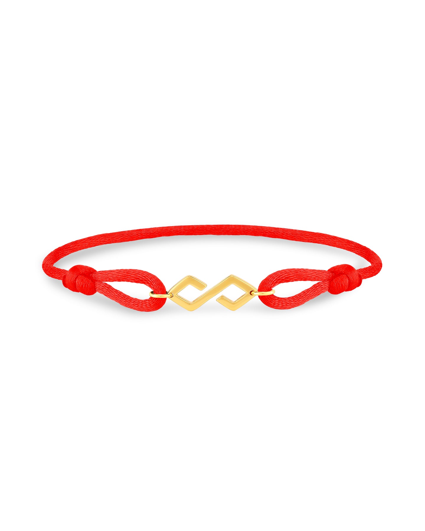 Bond Bracelet Gold - Red