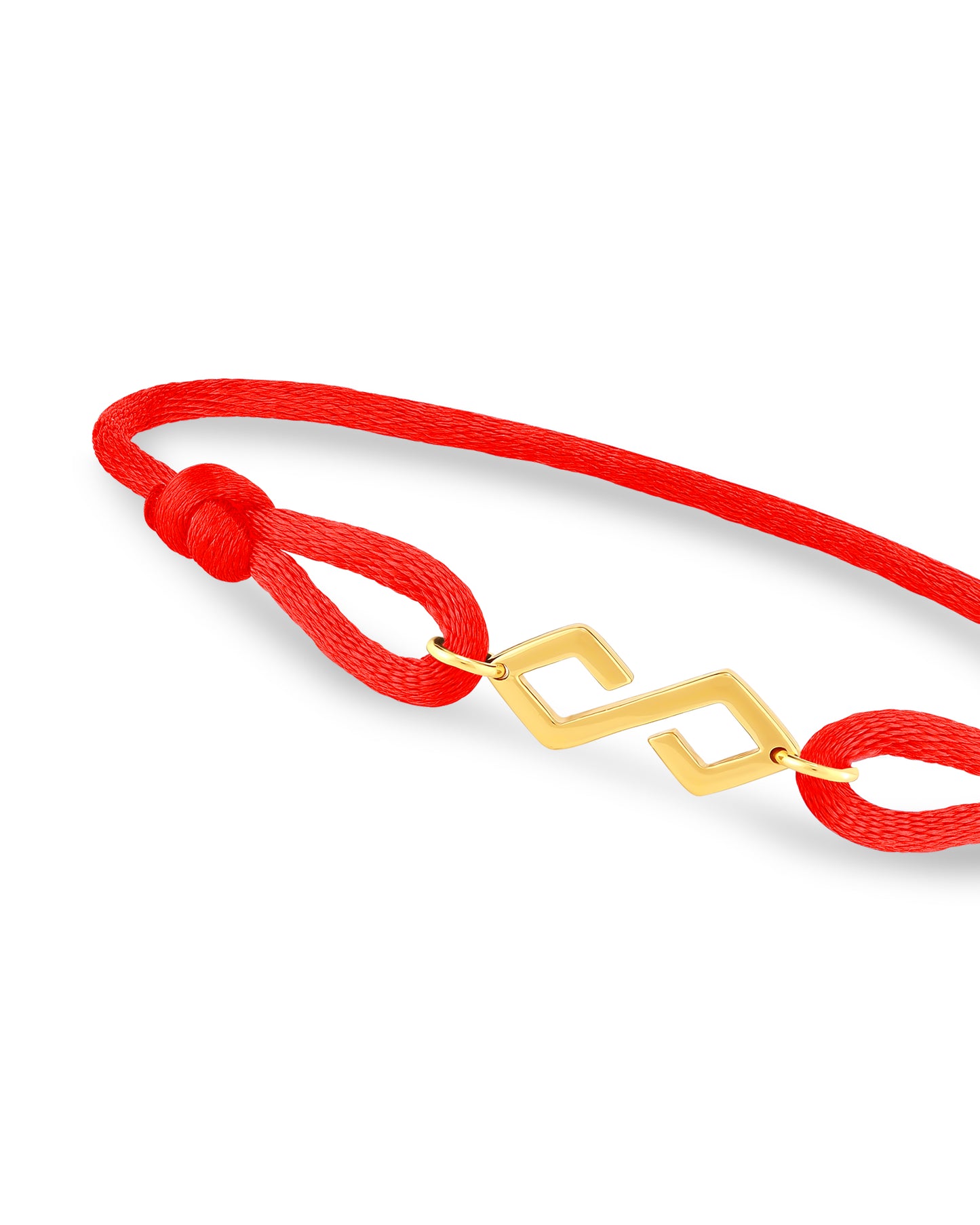 Bond Bracelet Gold - Red