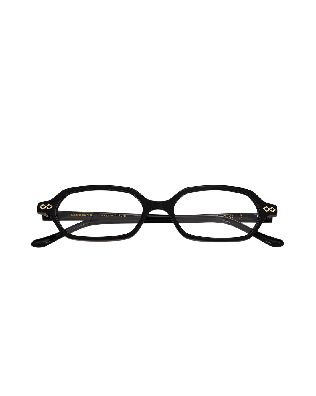 Sara - Black Eyeglasses