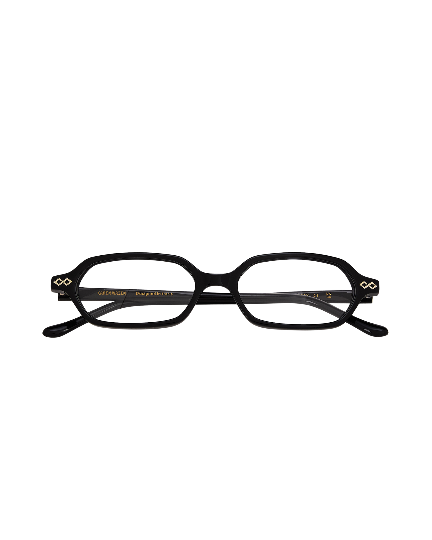 Sara - Black Eyeglasses