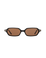 Sara - Brown Sunglasses