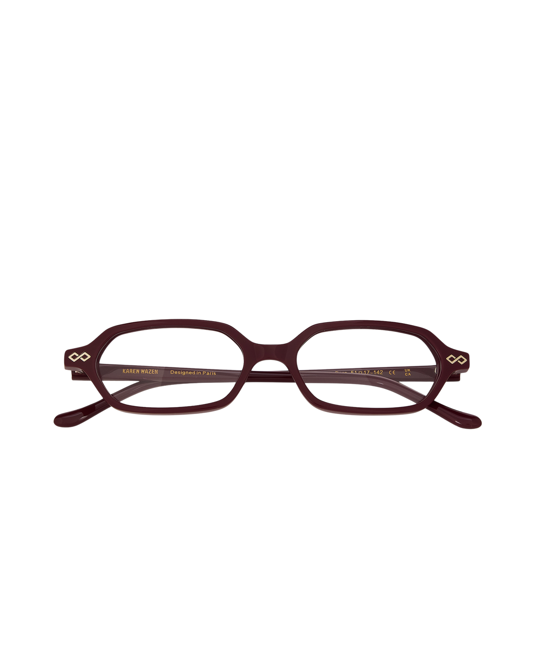 Sara - Burgundy Eyeglasses