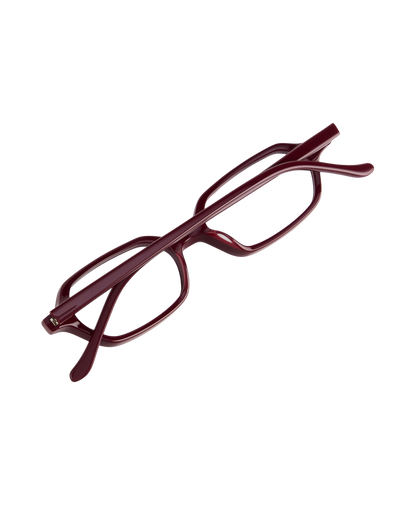 Sara - Burgundy Eyeglasses