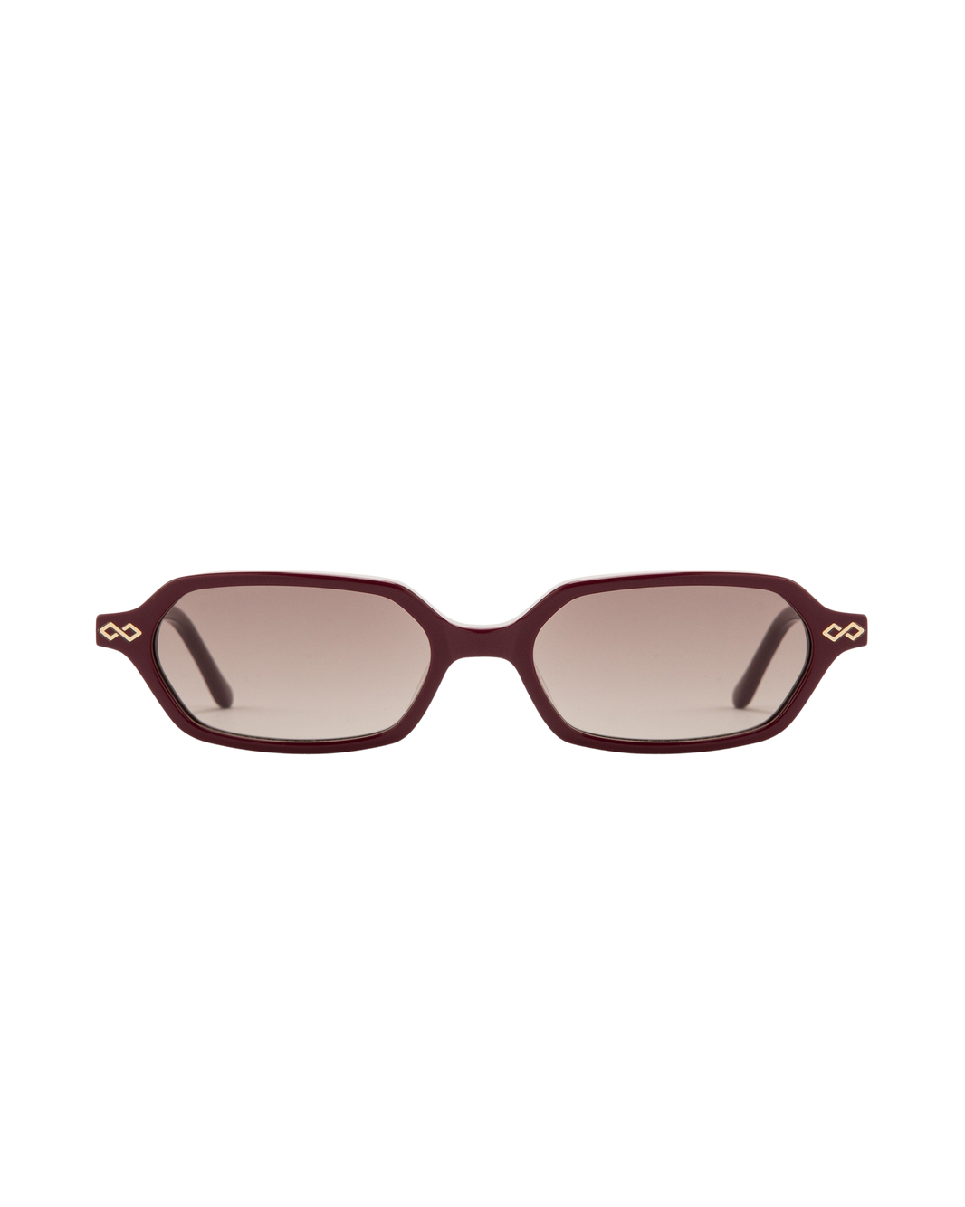 Sara - Burgundy Sunglasses