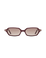 Sara - Burgundy Sunglasses