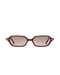 Sara - Burgundy Sunglasses