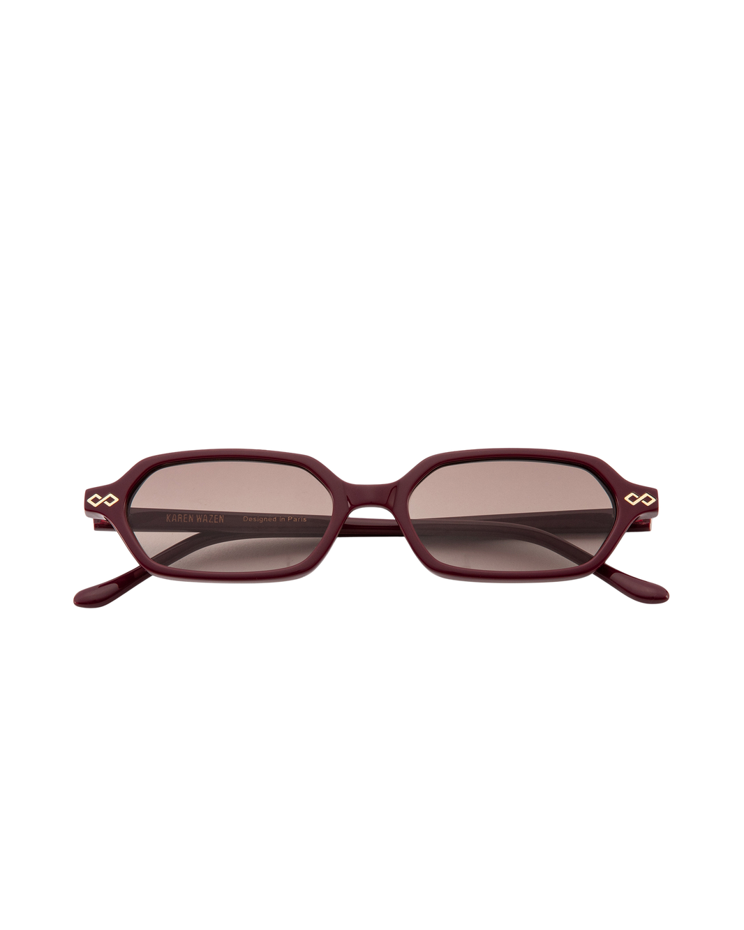 Sara - Burgundy Sunglasses