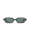 Sara - Green on Tortoise Sunglasses