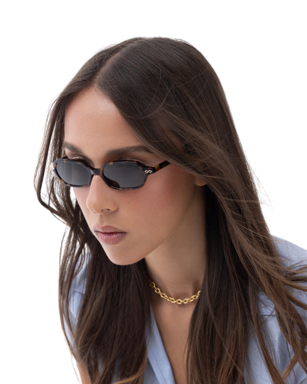 Sara - Green on Tortoise Sunglasses