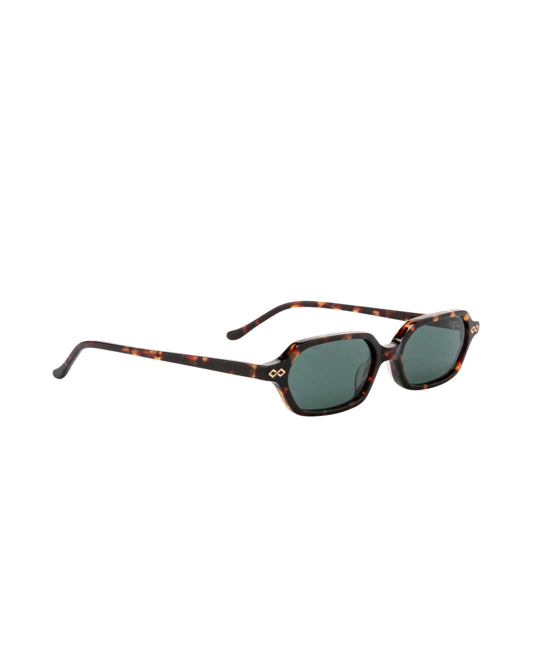 Sara - Green on Tortoise Sunglasses