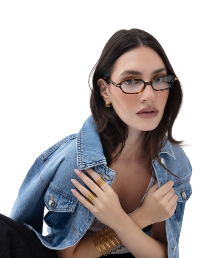 Sara - Tortoise Eyeglasses