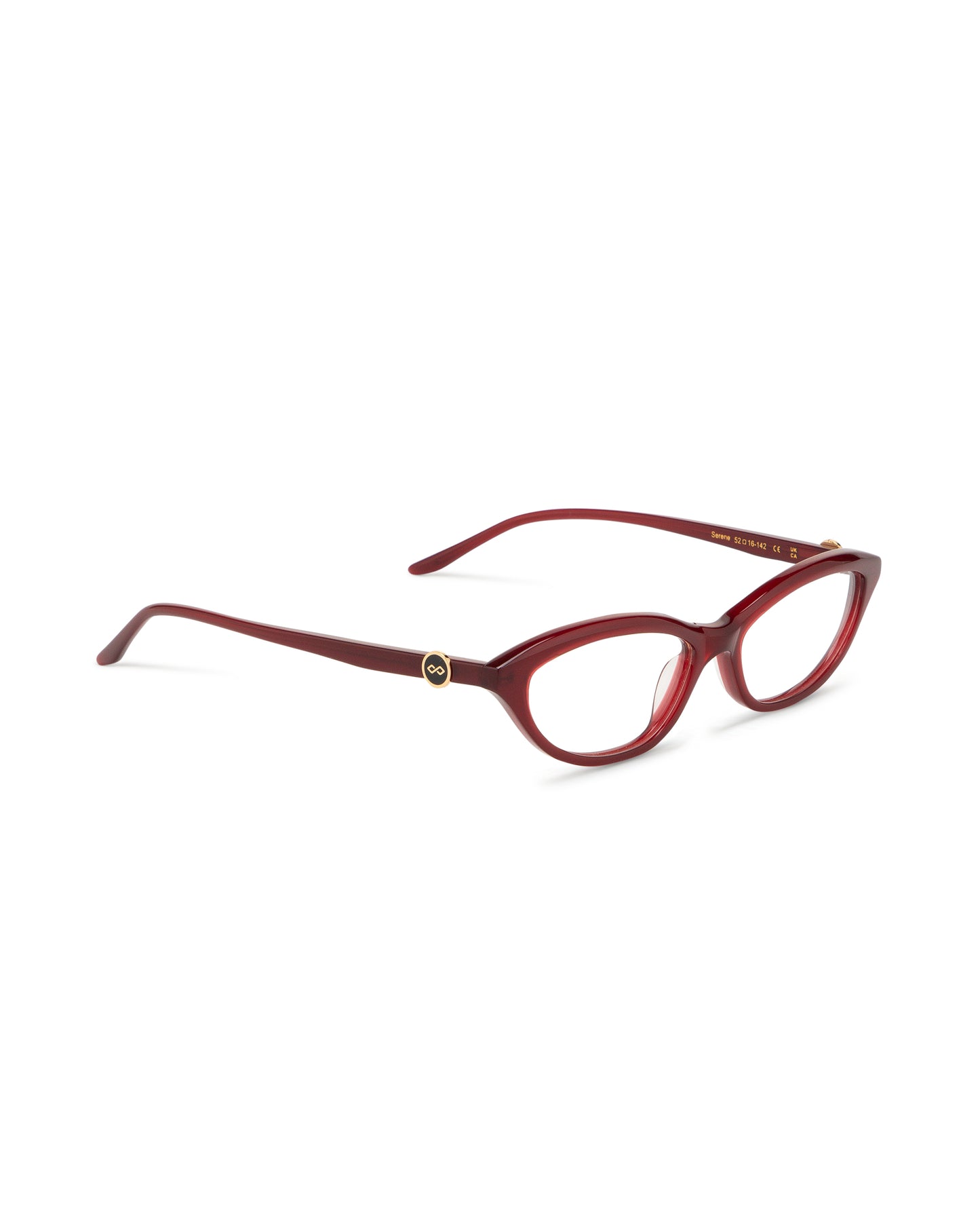 Serene - Burgundy Eyeglasses