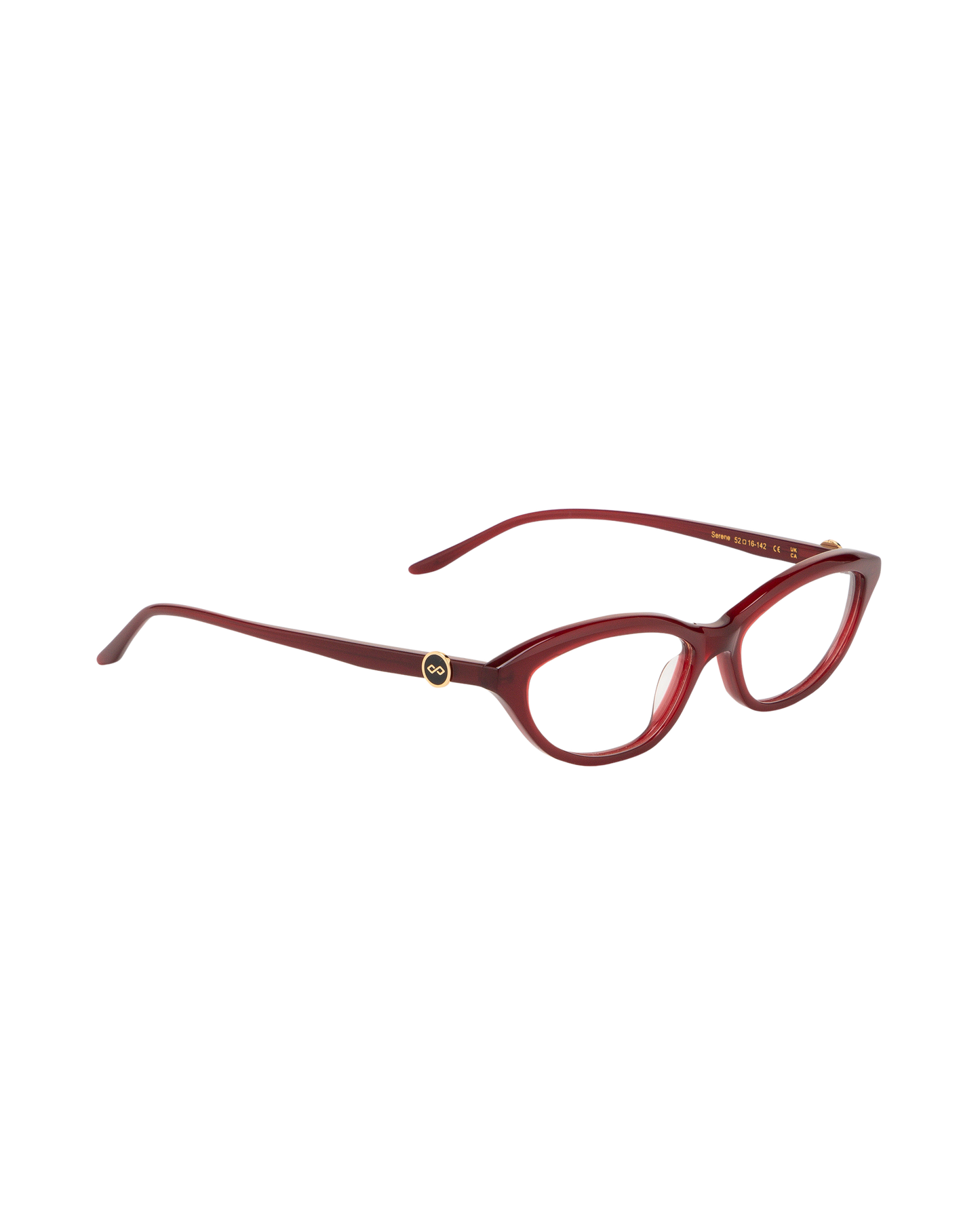 Serene - Burgundy Eyeglasses