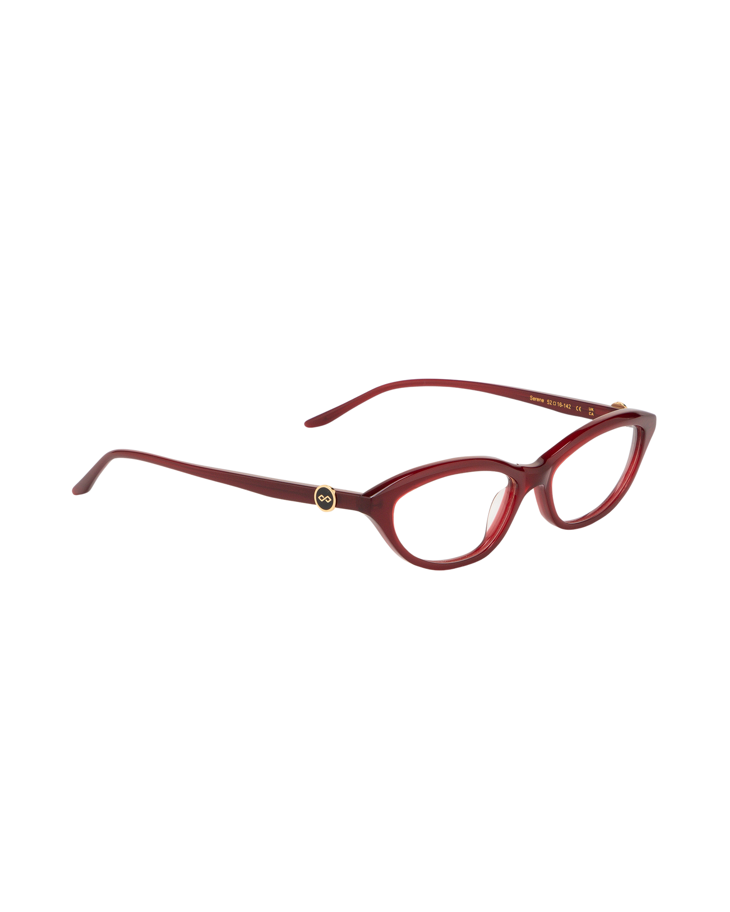 Serene - Burgundy Eyeglasses
