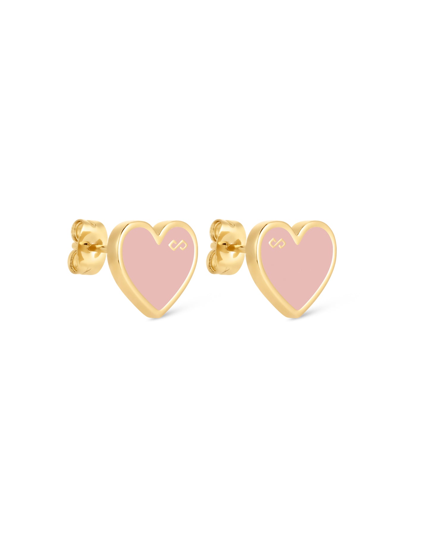 Love Me Earrings - Pink