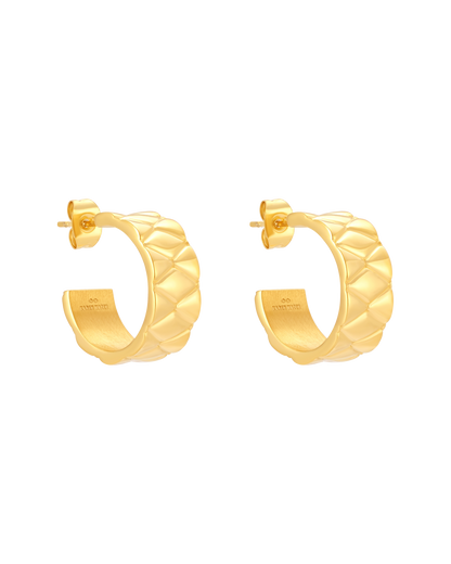 Signature Loop Earrings - Gold