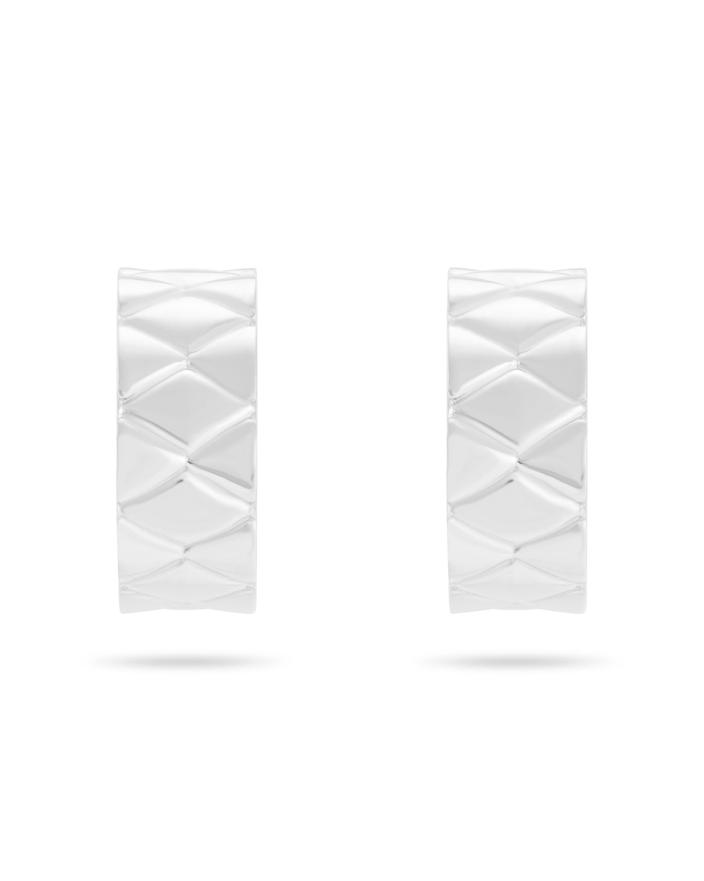 Signature Loop Earrings - Silver