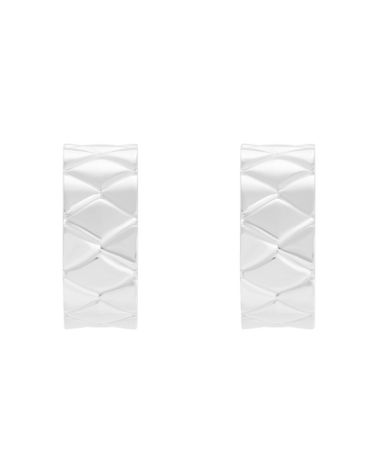 Signature Loop Earrings - Silver
