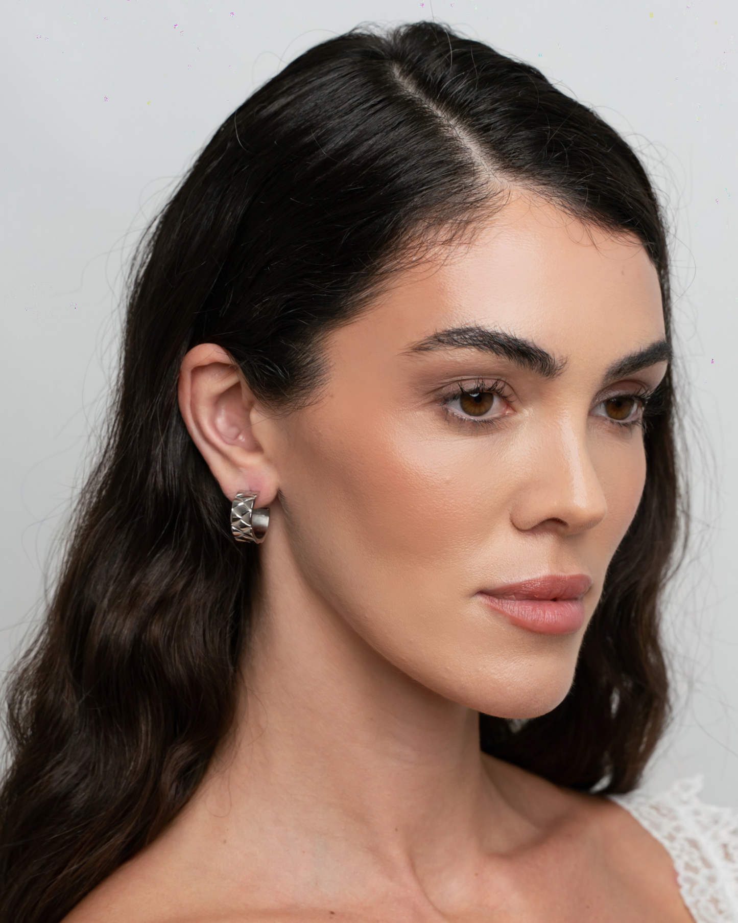 Signature Loop Earrings - Silver