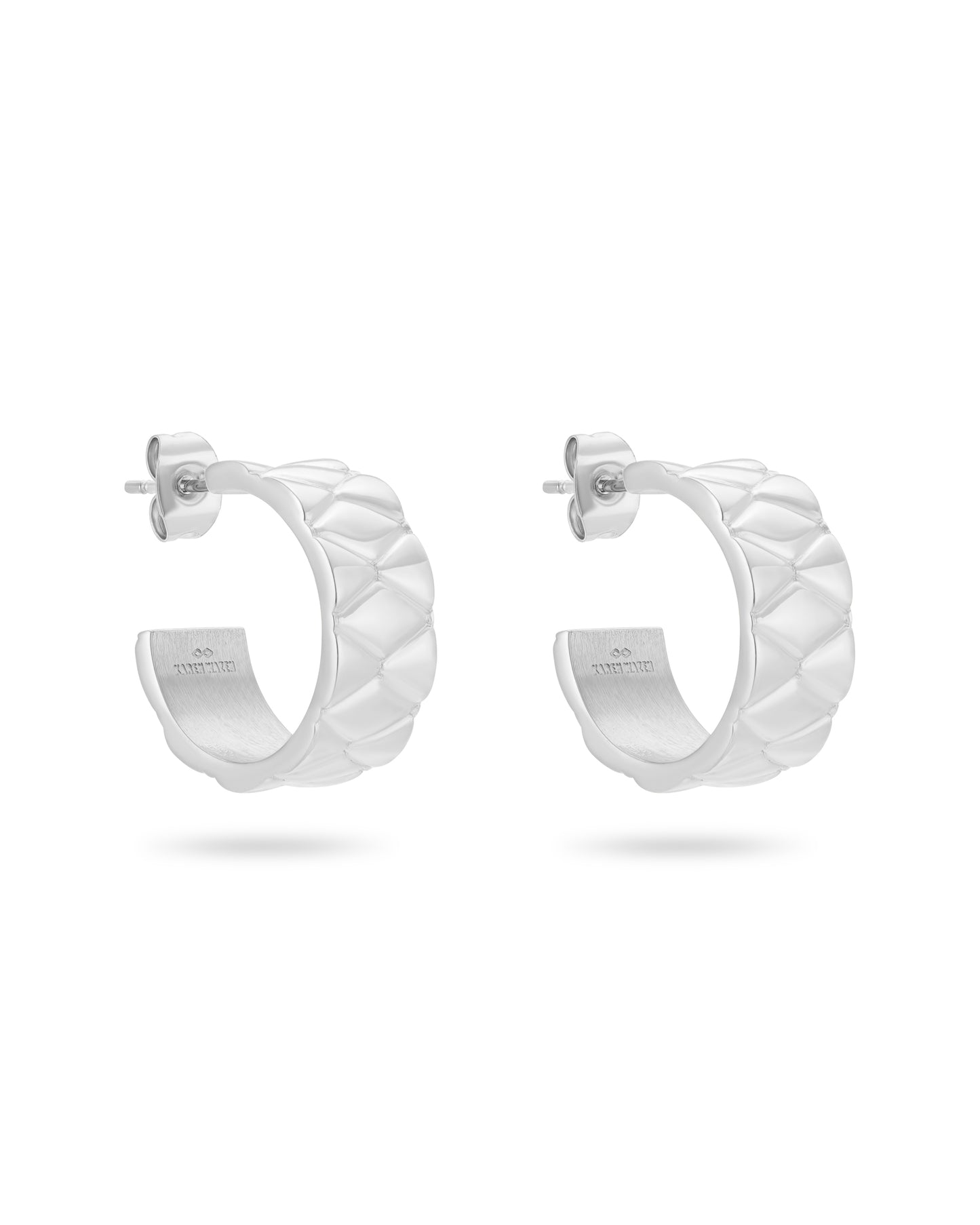 Signature Loop Earrings - Silver