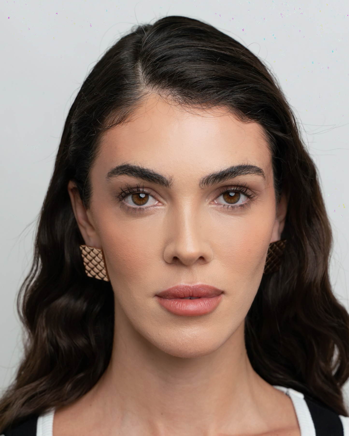 Signature (L) Earrings - Rose Gold
