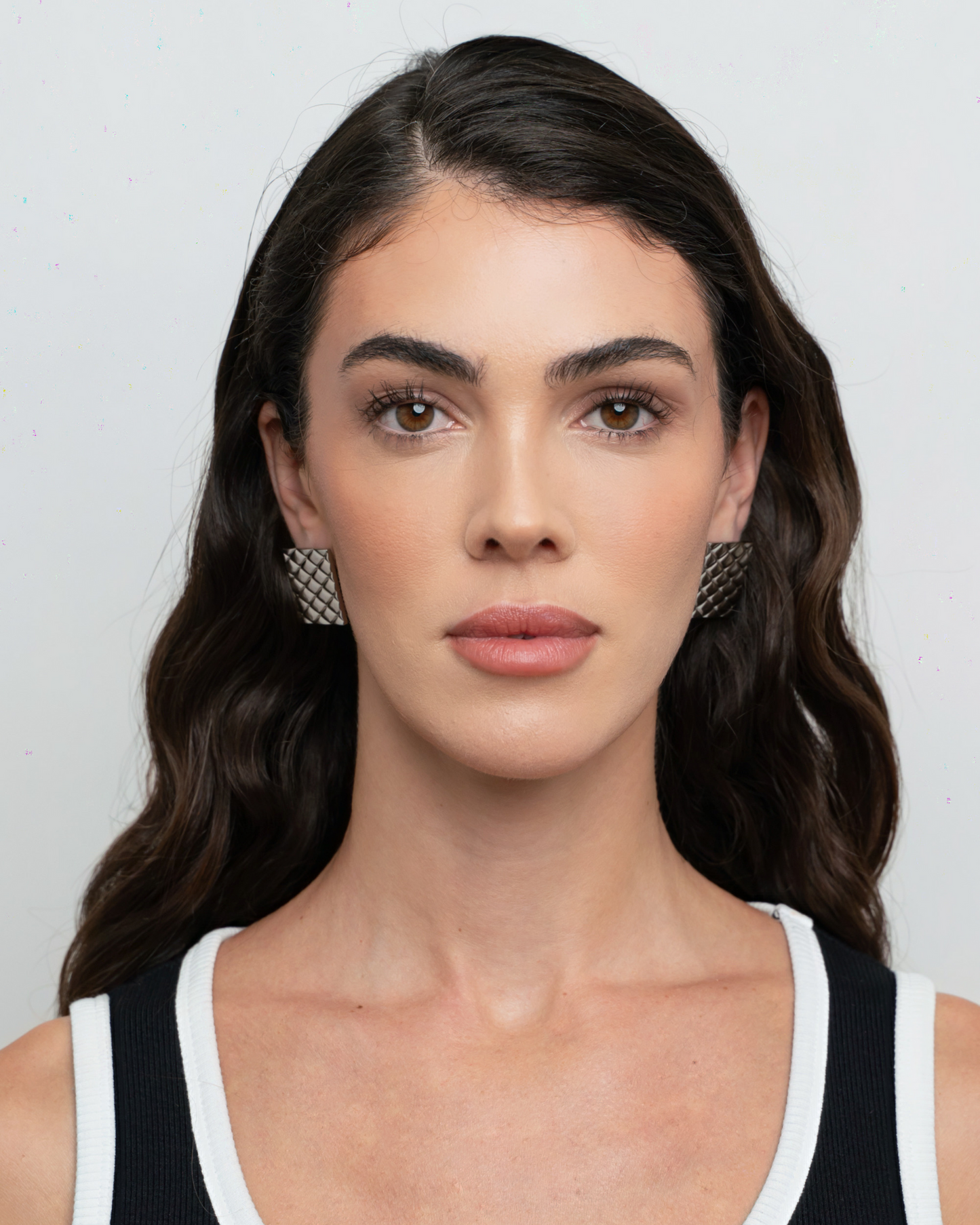 Signature (L) Earrings - Silver