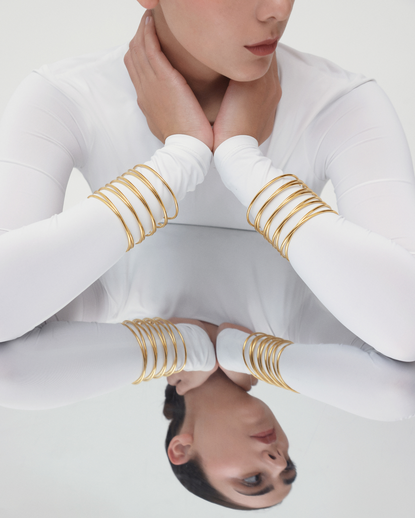 Spiral Bangle - Gold