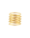 Spiral Ring Gold - 50MM