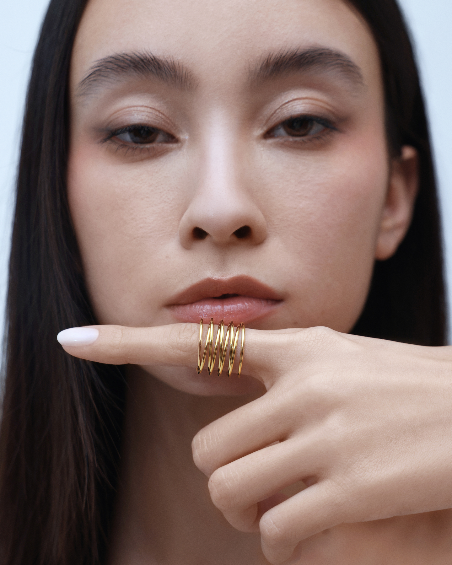 Spiral Ring Gold - 54MM