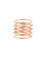 Spiral Ring Rose Gold - 50MM