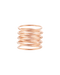 Spiral Ring Rose Gold - 50MM