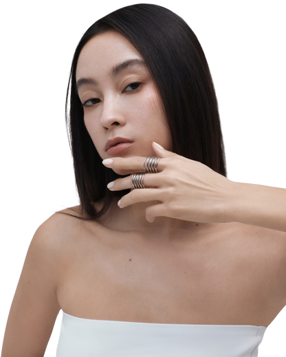 Spiral Ring Silver - 54MM
