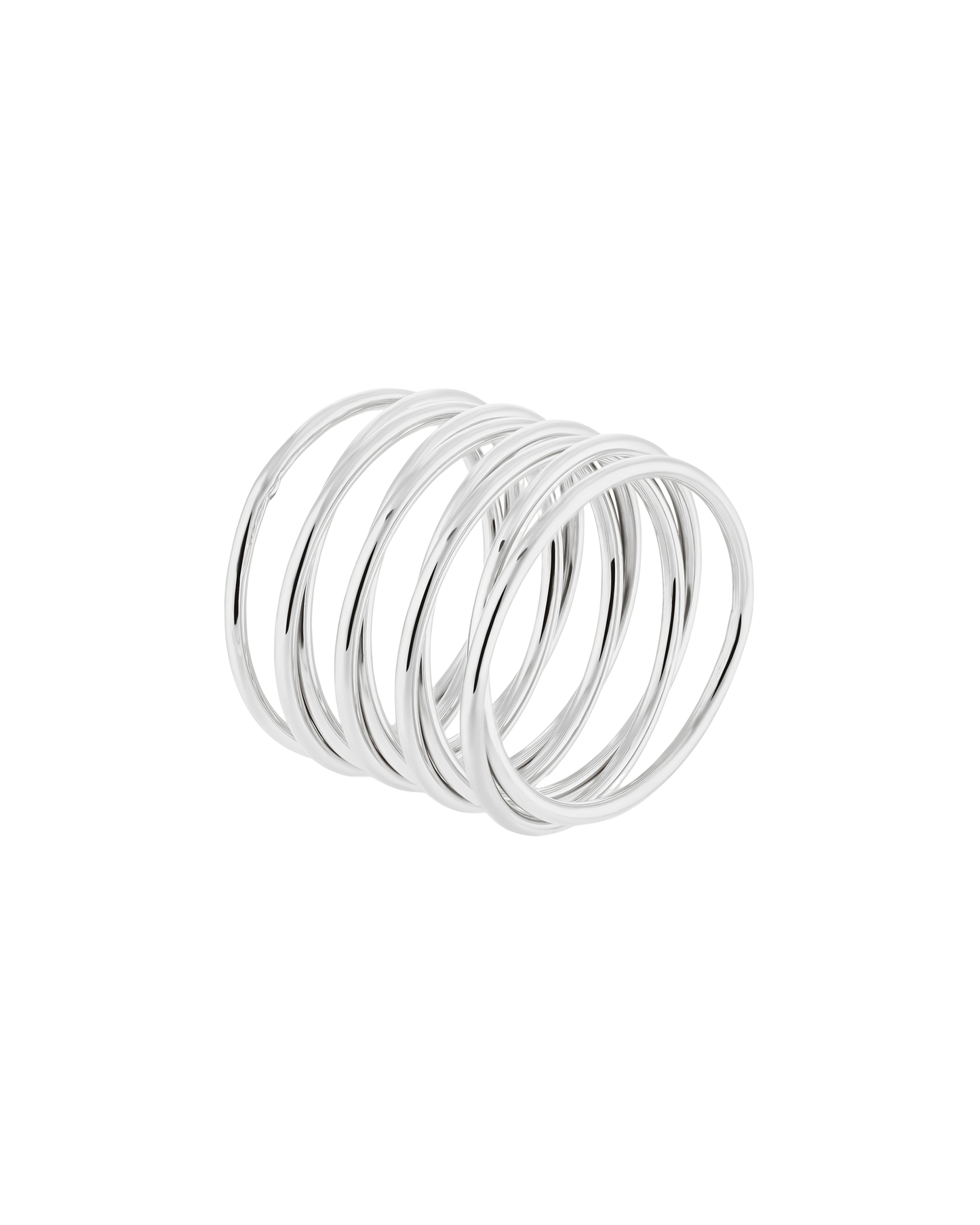 Spiral Ring Silver - 54MM