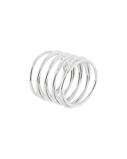 Spiral Ring Silver - 54MM